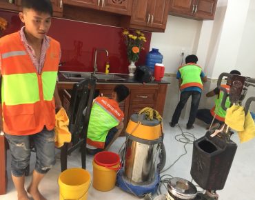 Dịch vụ vệ sinh công nghiệp - Công Ty TNHH Xây Dựng Thương Mại Dịch Vụ Phúc Khang Trang